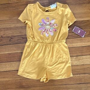 btween Golden Yellow Kids Romper